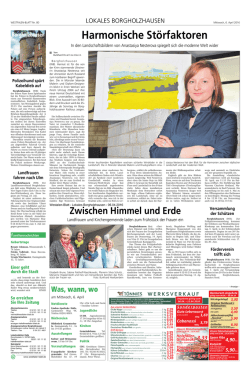 Harmonische St&ouml;rfaktoren - Kulturverein Borgholzhausen e.V.