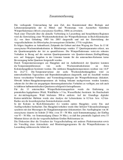 Zusammenfassung