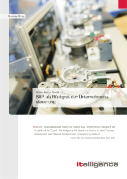 Bühler Motor - iTelligence