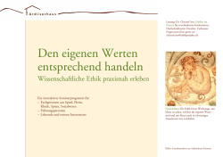 Flyer mit Anmeldeformular
