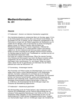 Medieninformation [Download *, 60.20 KB]