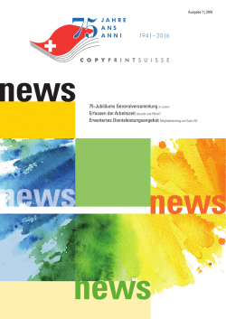 Editorial - Copyprintsuisse
