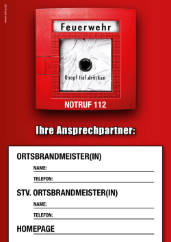 Ihre Ansprechpartner: