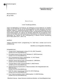 Konsolidierungsentwurf BK3g-15
