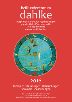 Jahresinformation 2016 - Heil-Kunde