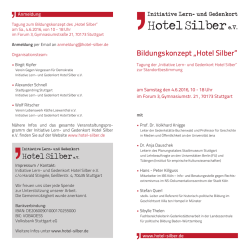 HotelSilber_Konzepttagung