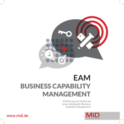 business capability management