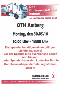 BlutspendeMobil kommt kommen auch Sie!