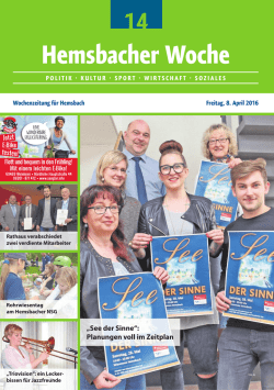 Hemsbacher Woche - lokalmatador.de