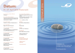 Programm 2016