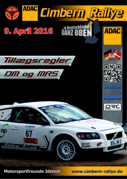Untitled - ADAC Cimbern Rallye