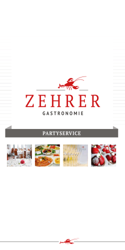 Partyservice - Zehrer Gastronomie