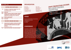 craft production systems in a crossycultural
