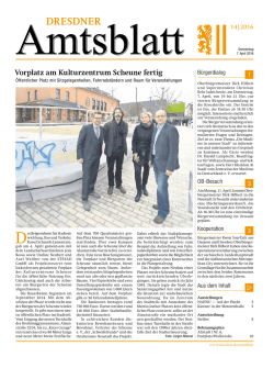 Dresdner Amtsblatt