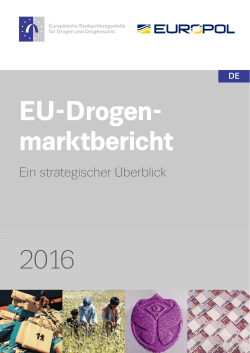 EU-Drogenmarktbericht 2016 - emcdda