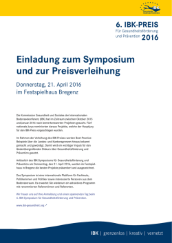 Einladung