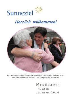 Herzlich willkommen!