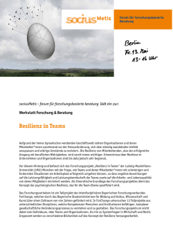 Resilienz in Teams