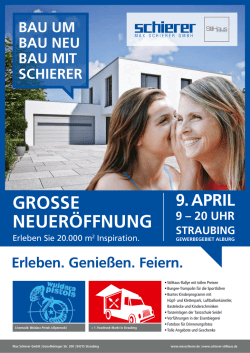 grosse neuer&ouml;ffnung - stilhaus by max schierer