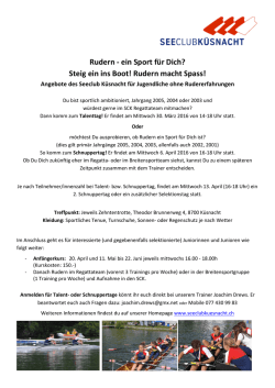 Information zum aktuellen Talent- und