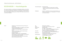 IEC/EN 60335-1 &ndash; Haushaltsger&auml;te