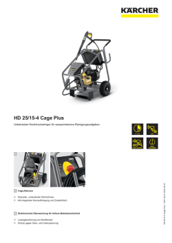 HD 25/15-4 Cage Plus - K&auml;rcher Center Esch