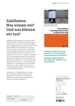 downoad flyer - Salafismus in Deutschland