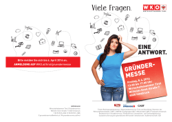 gr&uuml;nder- messe