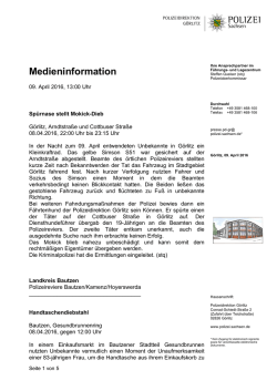 Medieninformation [Download *, 183.13 KB]