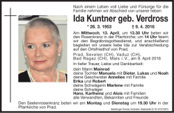 Ida Kuntner geb. Verdross
