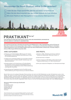 PRAKTIKANT(m/w)*