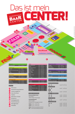 Information Kinderbetreuung/Spielecke Centermanagement Erste