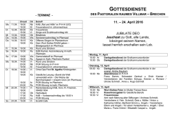 GOTTESDIENSTE - Sankt Maximin Niederbrechen