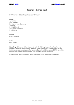 Rezepte von Mirko Reeh