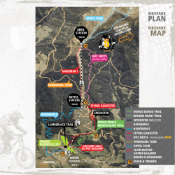 PLAN MAP - Bikepark Leogang