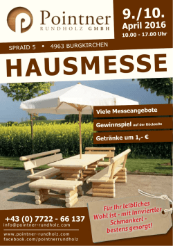 Infos - Pointner Rundholz GmbH