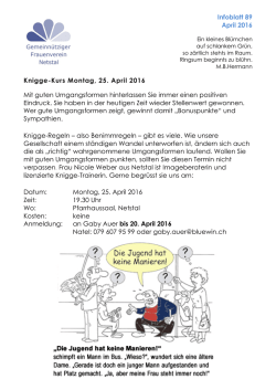 Infoblatt 89 April 2016