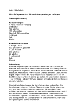 PDF Bärlauch-Knusperstangen zu Suppe