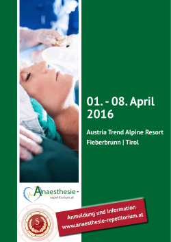 Programm-Pdf downloaden - anaesthesie