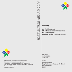 Einladung & Programm