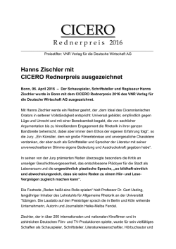 CICERO Rednerpreis