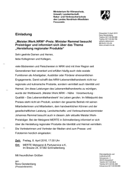 Einladung - Land NRW