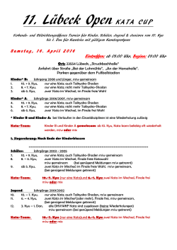 PDF-Ausschreibung - Karate Breitensport