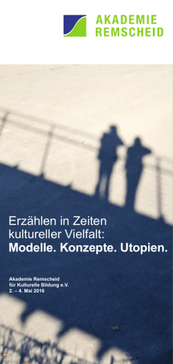 Erzählen in Zeiten kultureller Vielfalt