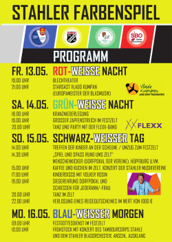 Festprogramm