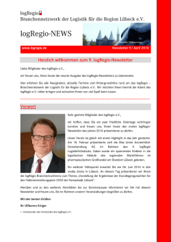 Herzlich willkommen zum 9. logRegio