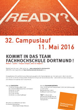 Plakat - Fachhochschule Dortmund