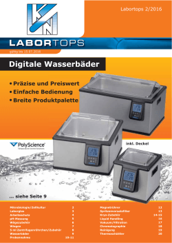 LaborTops 2/2016 - KOCH+NAGY Labortechnische Systeme GmbH
