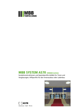 MBB SYSTEM AS70 (FR&Uuml;HER GLISSA)