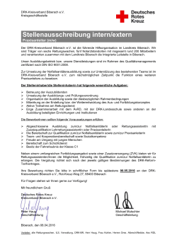 Praxisanleiter - DRK-Kreisverband Biberach eV